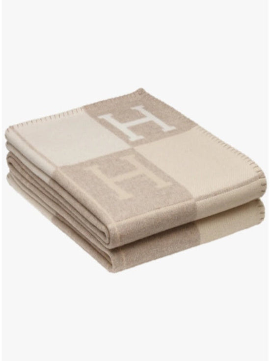 Luxury hermes deken