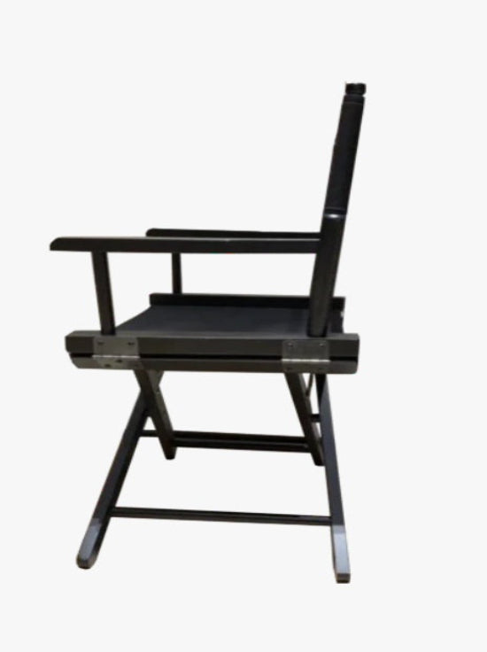 Chanel Director's Stoel - Luxe Designer Meubel met Canvas Rugleuning